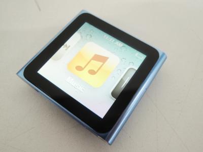 Apple アップル iPod nano MC689J/A 8GB ポータブル音楽プレーヤー ブルー