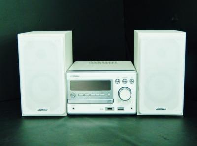 JVCケンウッド LipLap UX-DM8-W コンポ メモリー/USB/CD ホワイト