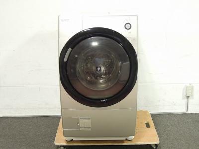 SHARP シャープ プラズマクラスター Ag+イオンコート ES-Z100-NR 洗濯機 ドラム式 9kg 右開き ゴールド系