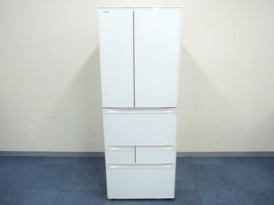TOSHIBA 東芝 VEGETA ベジータ GR-F51FXV(ZW) 冷蔵庫 510L 6ドア フレンチドア クリアシェルホワイト