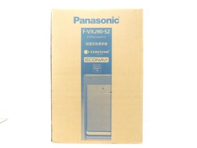 Panasonic パナソニック F-VXJ90-SZ 加湿 空気清浄機 エコナビ ナノイー ヘアラインシルバー