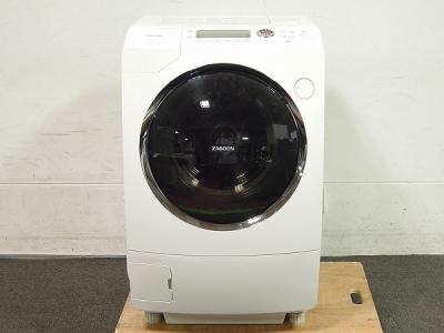 TOSHIBA 東芝 ZABOON TW-Z9500L(W) 洗濯機 ドラム式 9kg 左開き シェルホワイト