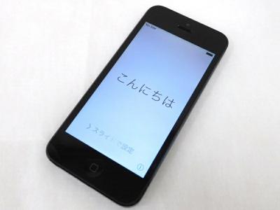 Apple アップル iPhone 5 ME039J/A 16GB au ブラック