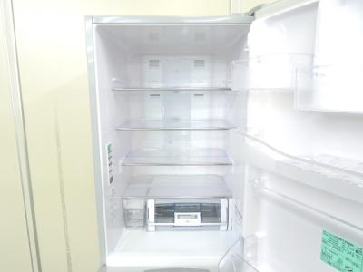 中古店舗近郊送料格安 302L 真空チルド搭載 3ドア冷蔵庫 日立 R-S300DMV 2013年製 自動製氷機能 シルバー系  6ヶ月保証付き-COSMO SPACE online