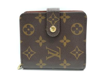 LOUIS VUITTON ルイ ヴィトン コンパクトジップ M61667 二つ折り財布 モノグラム
