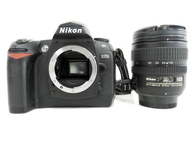 Nikon ニコン D70s レンズキット D70SLK カメラ デジタル一眼レフ ブラック