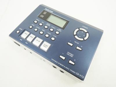 TASCAM ポータブルCDプレーヤー CD-VT2 トレーナー
