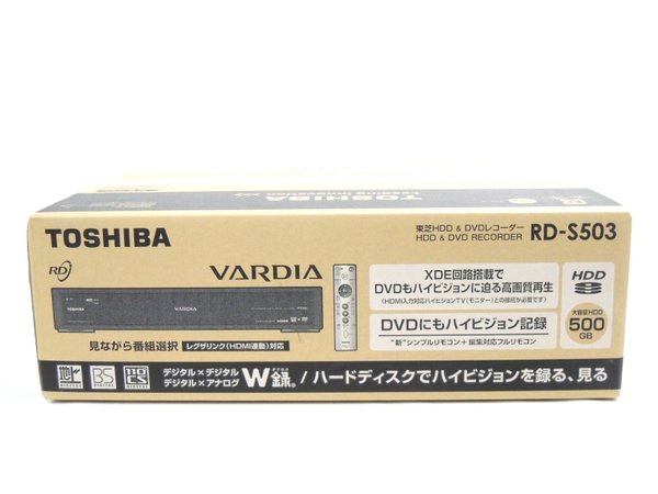 東芝 RD-S503(DVDレコーダー)-