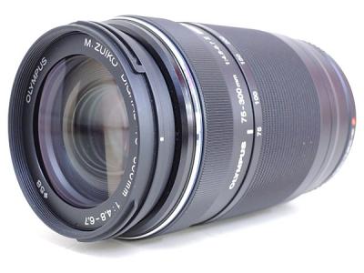 OLYMPUS オリンパス M.ZUIKO DIGITAL ED 75-300mm F4.8-6.7 II カメラ ズームレンズ 望遠 ブラック