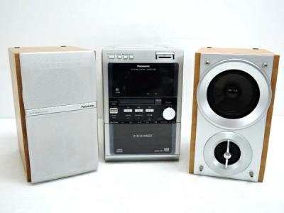 Panasonic パナソニック SC-PM710SD-S コンポ CD/SD/MD シルバー