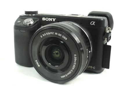 SONY ソニー α NEX-6 パワーズームレンズキット NEX-6L カメラ デジタル ミラーレス一眼 ブラック