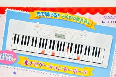CASIO LK-118 キーボード 61鍵 LK-118 - 光ナビゲーションキーボード - 電子楽器 - CASIO