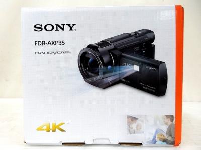 SONY ソニー Handycam FDR-AXP35 デジタル 4K ビデオカメラ ブラック