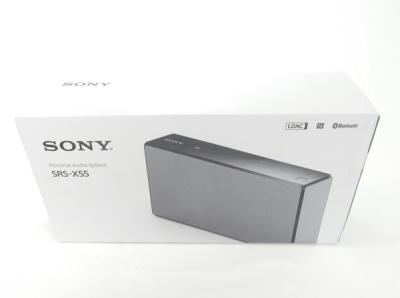 SONY ソニー ワイヤレスポータブルスピーカー SRS-X55 B アクティブスピーカー ブラック