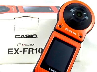 CASIO カシオ EXILIM EX-FR10EO デジタルカメラ オレンジ