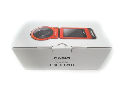 CASIO カシオ EXILIM EX-FR10EO デジタルカメラ オレンジ