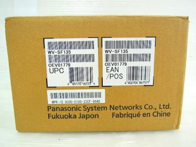 パナソニック WV-SF135 (防犯カメラ)の新品/中古販売 | 610276