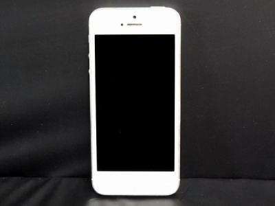 Apple iPhone 5 MD300J/A 32GB SoftBank ホワイト&amp;シルバー