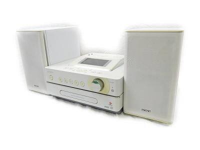 SONY ソニー NET JUKE NAS-D55HD W コンポ CD HDD 80GB ホワイト
