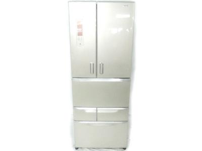 TOSHIBA 東芝 ベジータ GR-E55FX(NC) 冷蔵庫 548L 6ドア フレンチドア ブリーズシャンパン