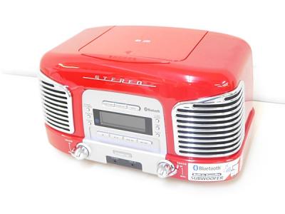 激安通販サイト TEAC Bluetooth対応 そり返る ・ラジオコンポ 赤 ラジオ・コンポ