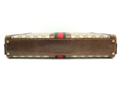 GUCCI グッチ アタッシュケース シェリー ライン オールドグッチ