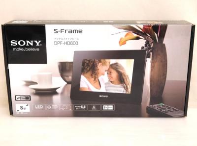 SONY ソニー S-Frame DPF-HD800 W デジタルフォトフレーム 7.3型 ホワイト