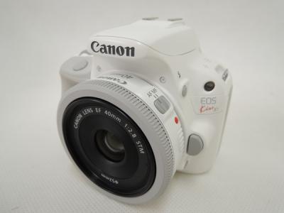 Canon キヤノン EOS Kiss X7 ダブルレンズキット KISSX7WH-WLK カメラ デジタル一眼レフ ホワイト