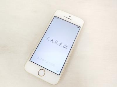 Apple iPhone 5S ME340J/A 64GB au ゴールド