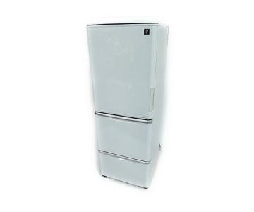 SHARP シャープ SJ-PW35W-S 冷蔵庫 350L クリアシルバー