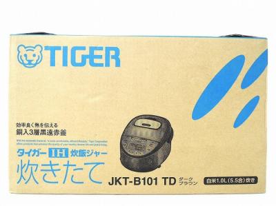 TIGER タイガー 炊きたて JKT-B101 TD IH 炊飯器 ダークブラウン 5.5合