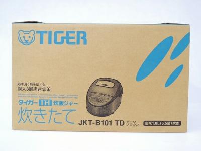 TIGER タイガー 炊きたて JKT-B101 TD IH 炊飯器 ダークブラウン 5.5合