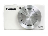 Canon キヤノン PowerShot S200 PSS200 WH デジタルカメラ コンデジ ホワイト