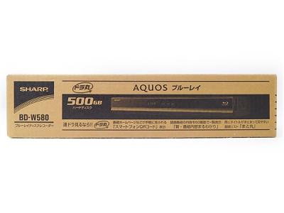 SHARP シャープ AQUOSブルーレイ BD-W580 BD ブルーレイ レコーダー 500GB