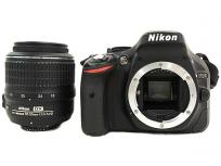 Nikon ニコン 一眼レフ D5200 18-55 VR レンズキット ブラック デジタル カメラ D5200LKBK