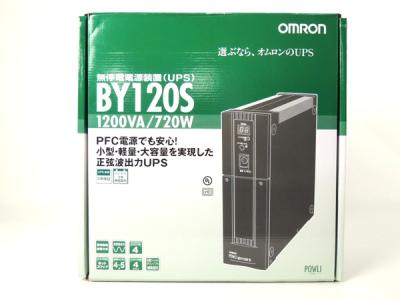 OMRON オムロン BY120S 無停電電源装置(常時商用給電/正弦波出力) 1200VA/720W