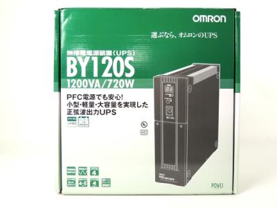 OMRON オムロン BY120S 無停電電源装置(常時商用給電/正弦波出力) 1200VA/720W