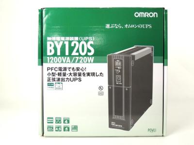 OMRON オムロン BY120S 無停電電源装置(常時商用給電/正弦波出力) 1200VA/720W