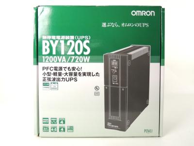 OMRON オムロン BY120S 無停電電源装置(常時商用給電/正弦波出力) 1200VA/720W