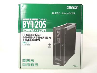 OMRON オムロン BY120S 無停電電源装置(常時商用給電/正弦波出力) 1200VA/720W