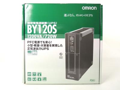 OMRON オムロン BY120S 無停電電源装置(常時商用給電/正弦波出力) 1200VA/720W