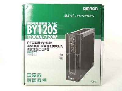 OMRON オムロン BY120S 無停電電源装置(常時商用給電/正弦波出力) 1200VA/720W
