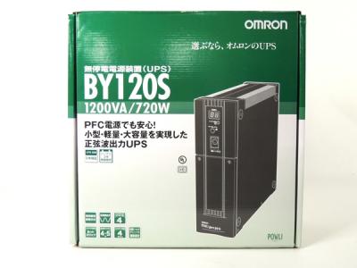 OMRON オムロン BY120S 無停電電源装置(常時商用給電/正弦波出力) 1200VA/720W