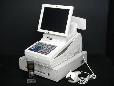 TOSHIBA 東芝テック WILLPOS Mini QT-100 POS レジ ドロワーセット ピュアホワイト