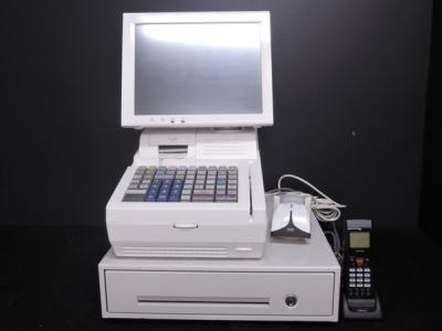 TOSHIBA 東芝テック WILLPOS Mini QT-100 POS レジ ドロワーセット ピュアホワイト