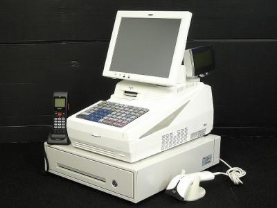 TOSHIBA 東芝テック WILLPOS Mini QT-100 POS レジ ドロワーセット ピュアホワイト