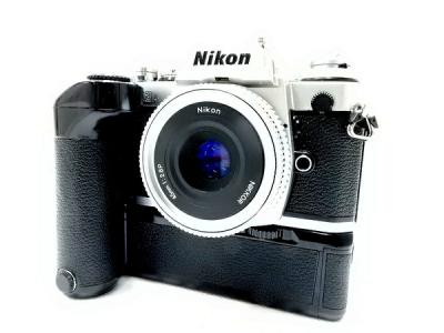 Nikon FM3A シルバー 45mm F2.8 MD-12付 カメラ