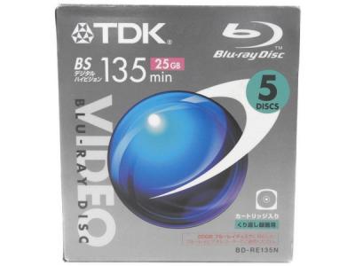 ブルーレイディスク TDK BD-RE135N BD-RE 25GB 10枚 セット ブルーレイディスク VIDEO ハイビジョン 録画