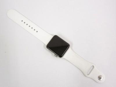 Apple アップル Watch 42mm MJ3V2J/A ホワイトスポーツバンド ケース付
