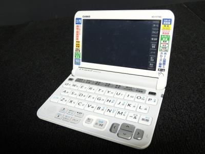 CASIO カシオ EX-word XD-Y7700 電子辞書 ロシア語モデル ホワイト